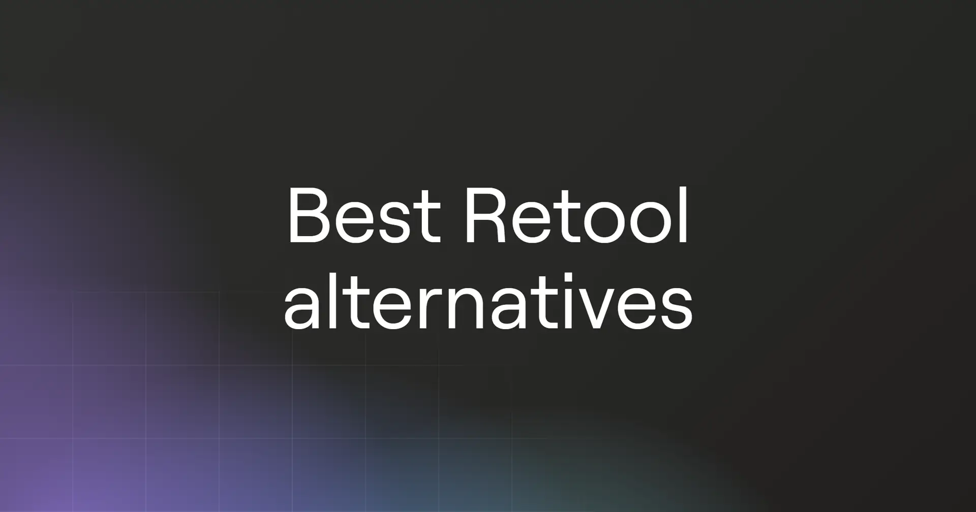 retool-alternatives