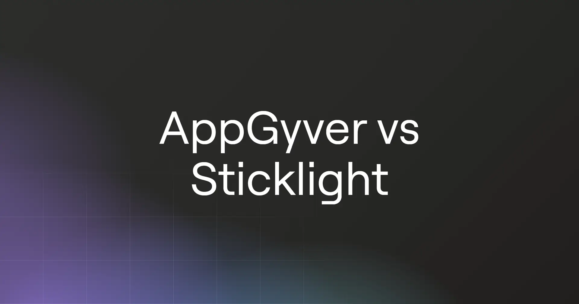 appgyver-vs-sticklight