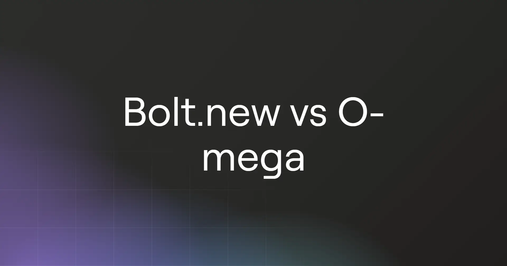 bolt-vs-o-mega