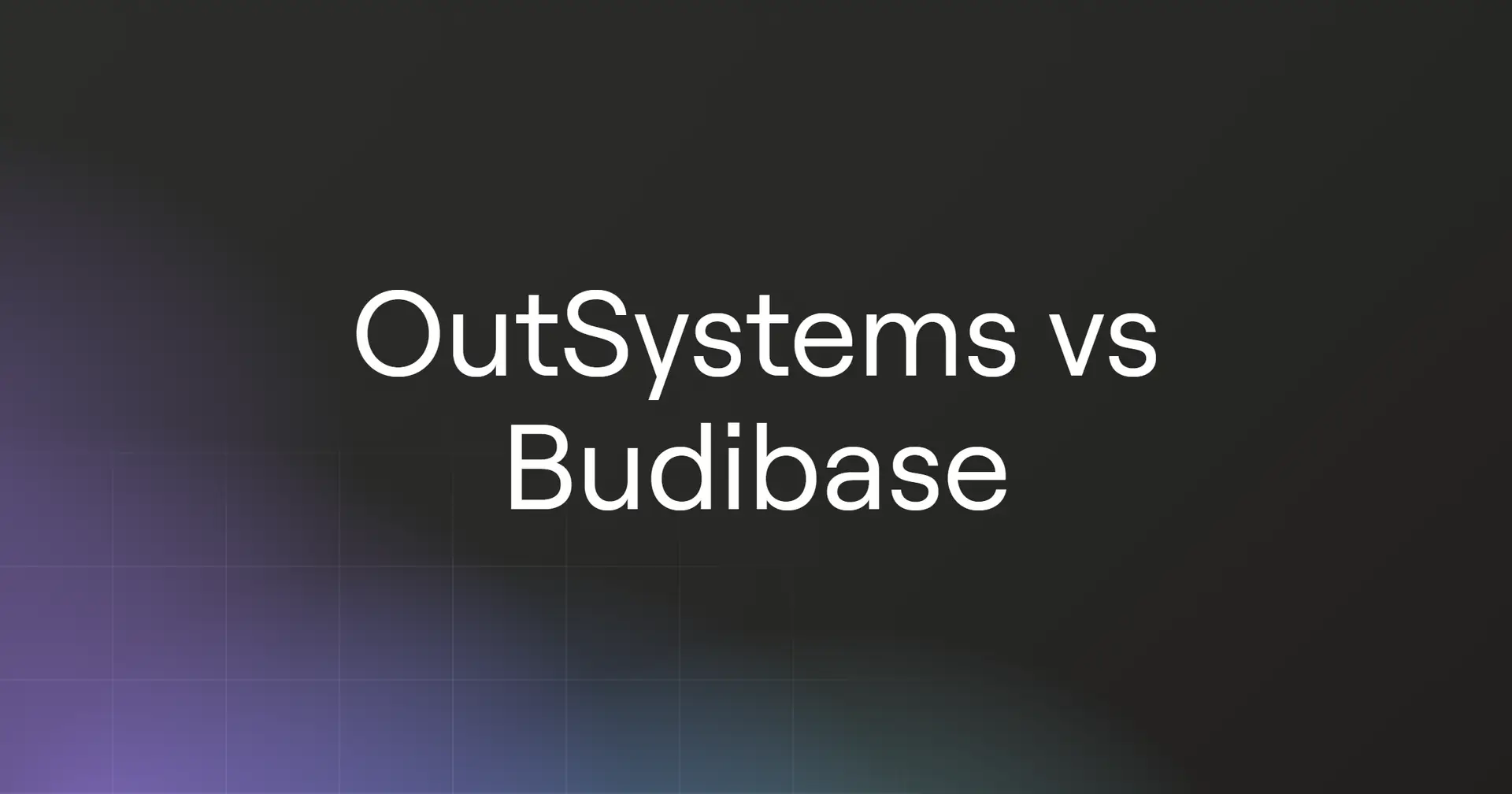 outsystems-vs-budibase