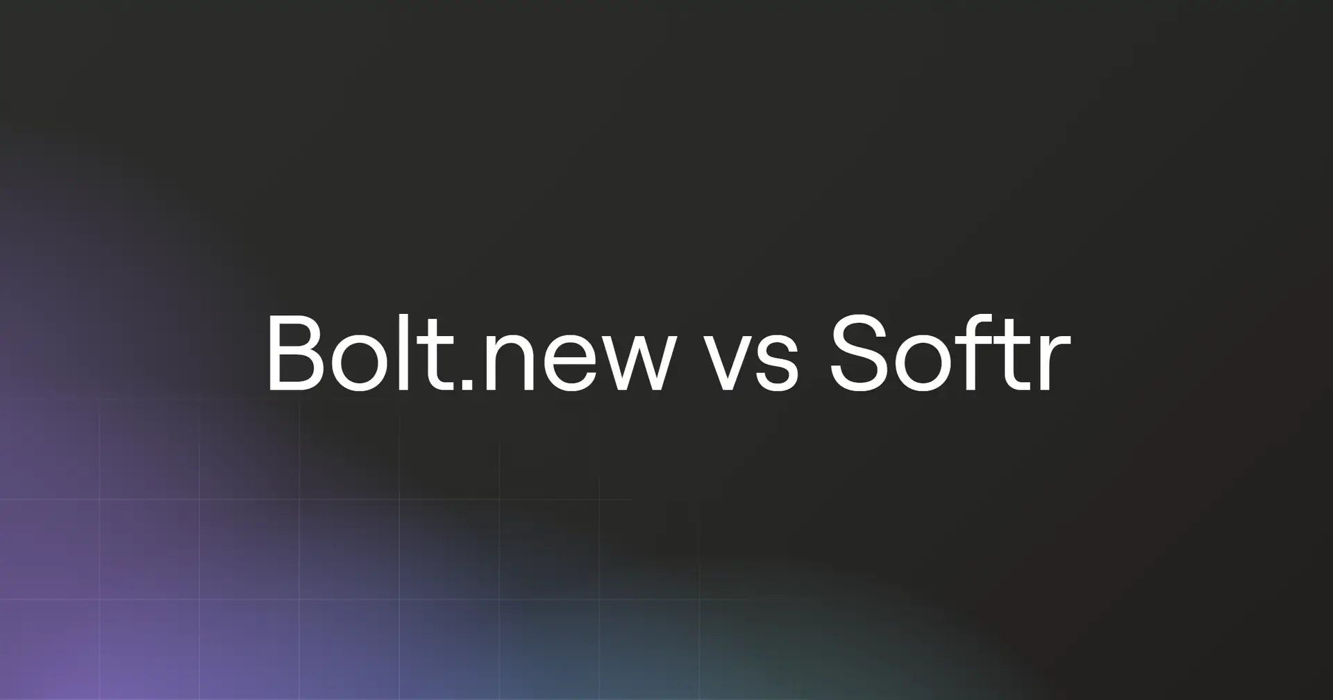 bolt-vs-softr
