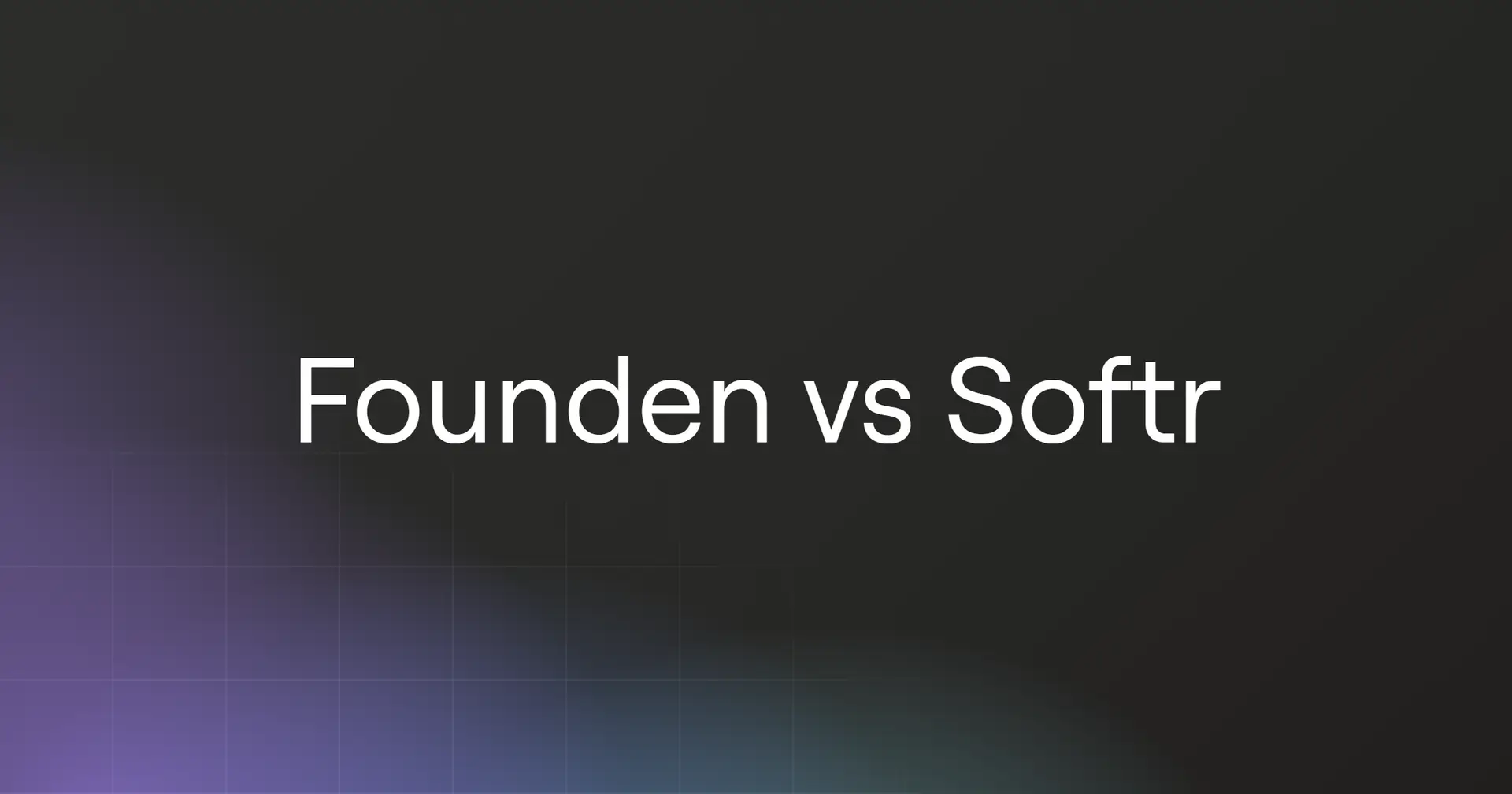 founden-vs-softr