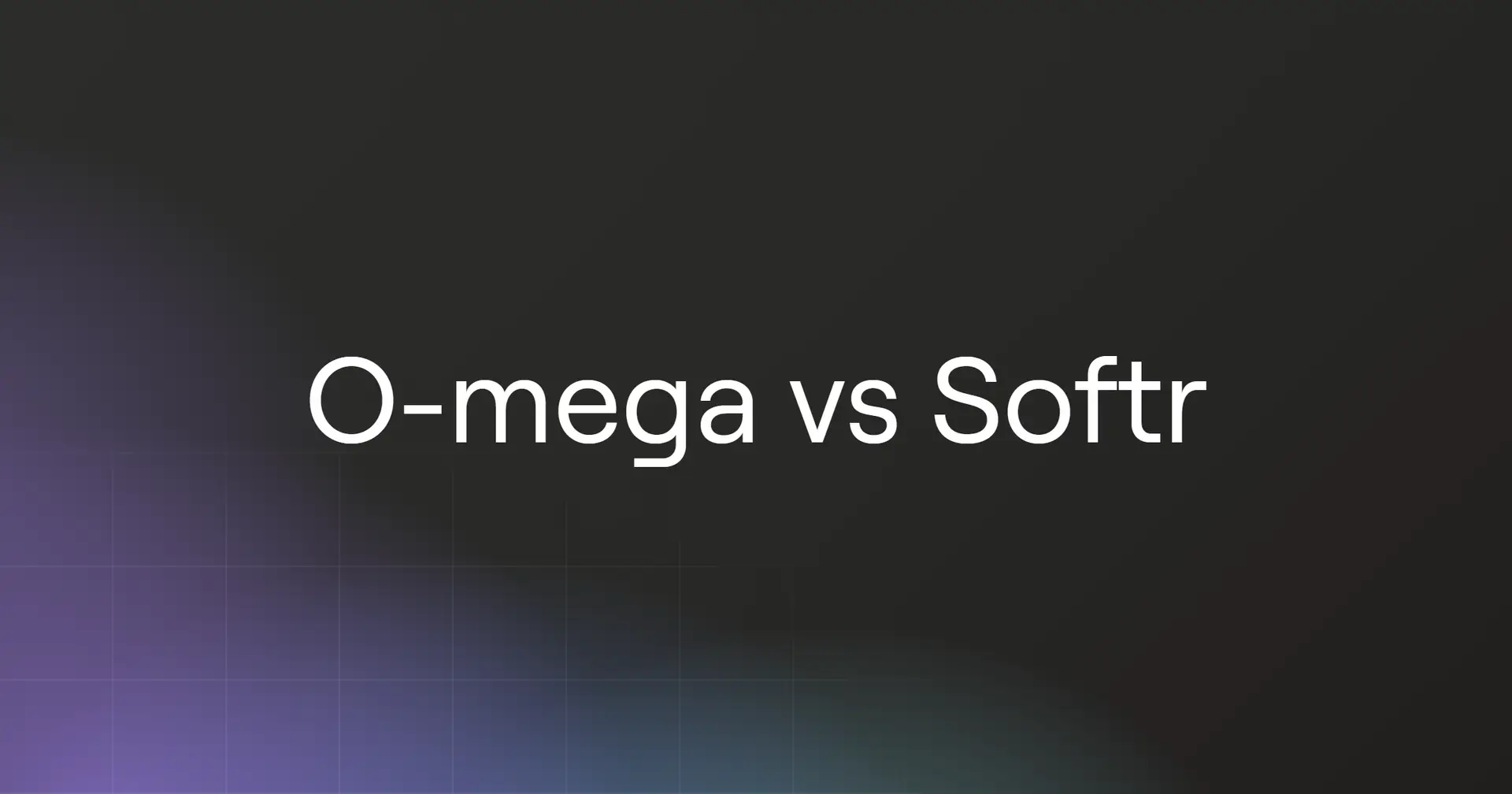 o-mega-vs-softr