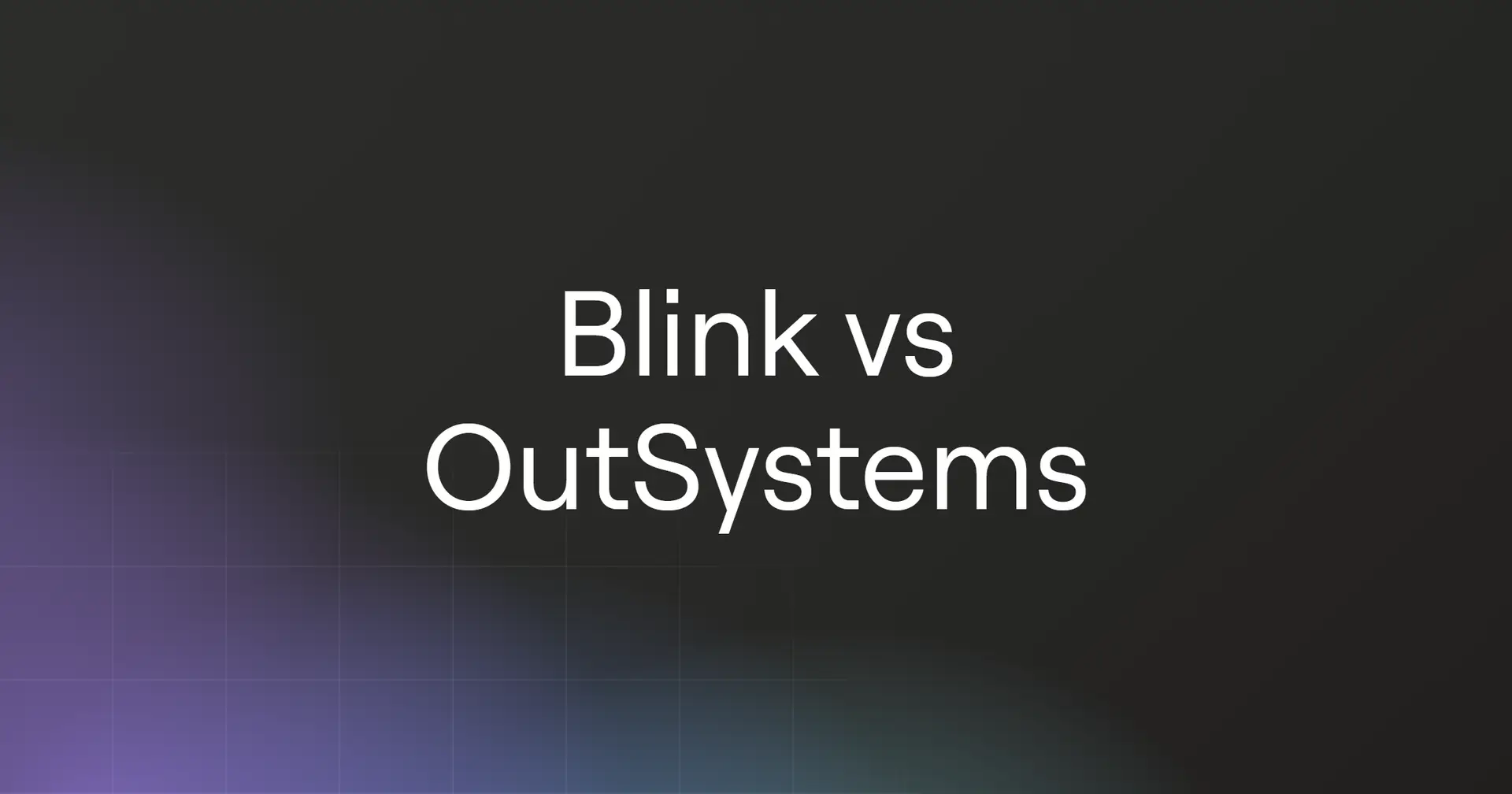 blink-vs-outsystems